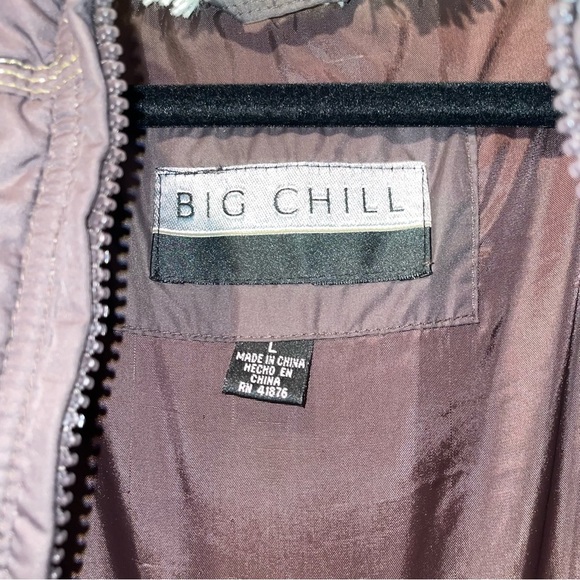 Big Chill Brown Winter Warm Vest Size Large - Picture 2 of 6